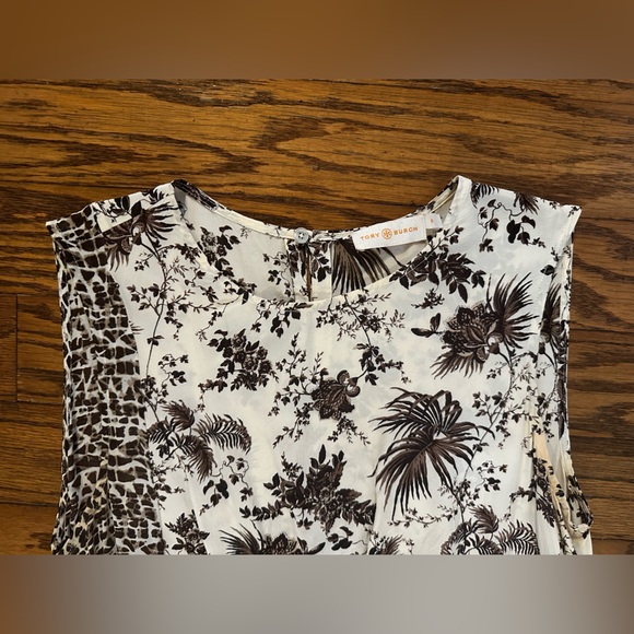 Tory Burch Silk Bailey Dress Size 8 - Picture 3 of 3